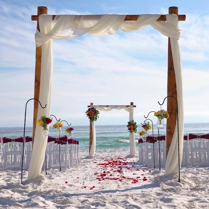 beach wedding company